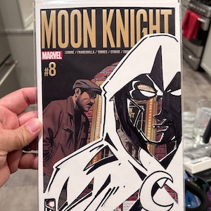 Custom Cut Comic boards Moon Knight