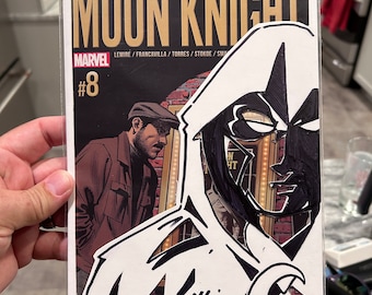 Tableros de cómics de corte personalizado Moon Knight