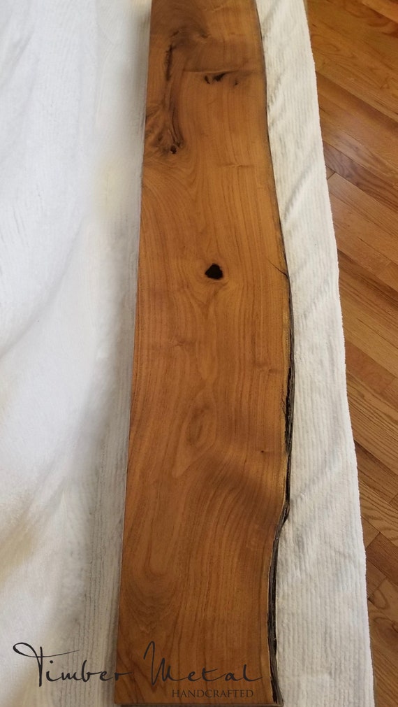 Mesquite Wood Live Edge Mantel Etsy