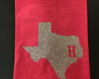 UH Inspired Soft Semi-fitted Adult T-Shirt Houston