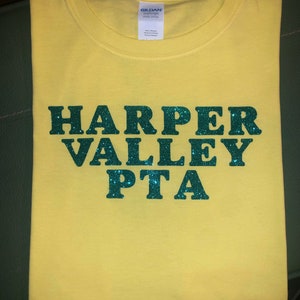 Harper Valley PTA Custom Soft Semi-fitted Adult Unisex T-Shirt Tom T. Hall Jeannie C. Riley image 10