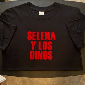Selena Inspired Custom Crew T-Shirt Selena y los Dinos