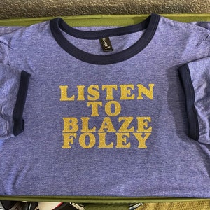 Listen to Blaze Foley Custom Ringer T-Shirt image 1