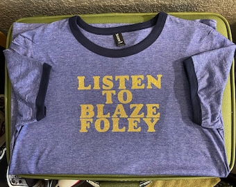 Listen to Blaze Foley Custom Ringer T-Shirt