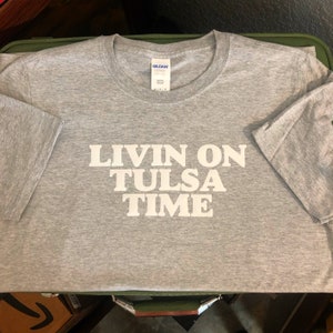 Livin on Tulsa Time Custom Soft Semi-fitted Adult Unisex T-Shirt Don Williams