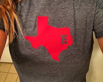 Houston Texans Inspired Soft Semi-fitted Adult T-Shirt