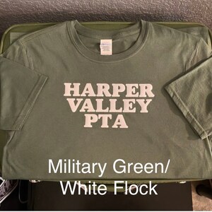 Harper Valley PTA Custom Soft Semi-fitted Adult Unisex T-Shirt Tom T. Hall Jeannie C. Riley image 6