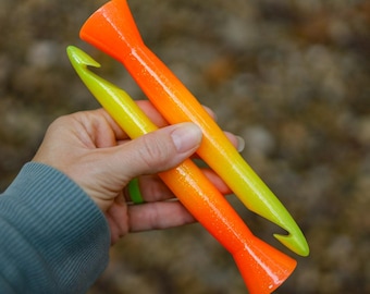 16mm Crochet Hook, 3D Printed Ergonomic Jumbo Pumpkin Patch Edition, gift for crocheter