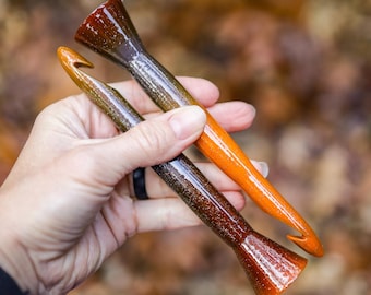 13 mm-haaknaald, 3D-geprinte ergonomische jumbo-haaknaald, Hallows Eve-editie, cadeau voor haakster