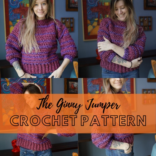 Simple Chunky Crochet Cardigan Pattern Beginner Friendly Etsy