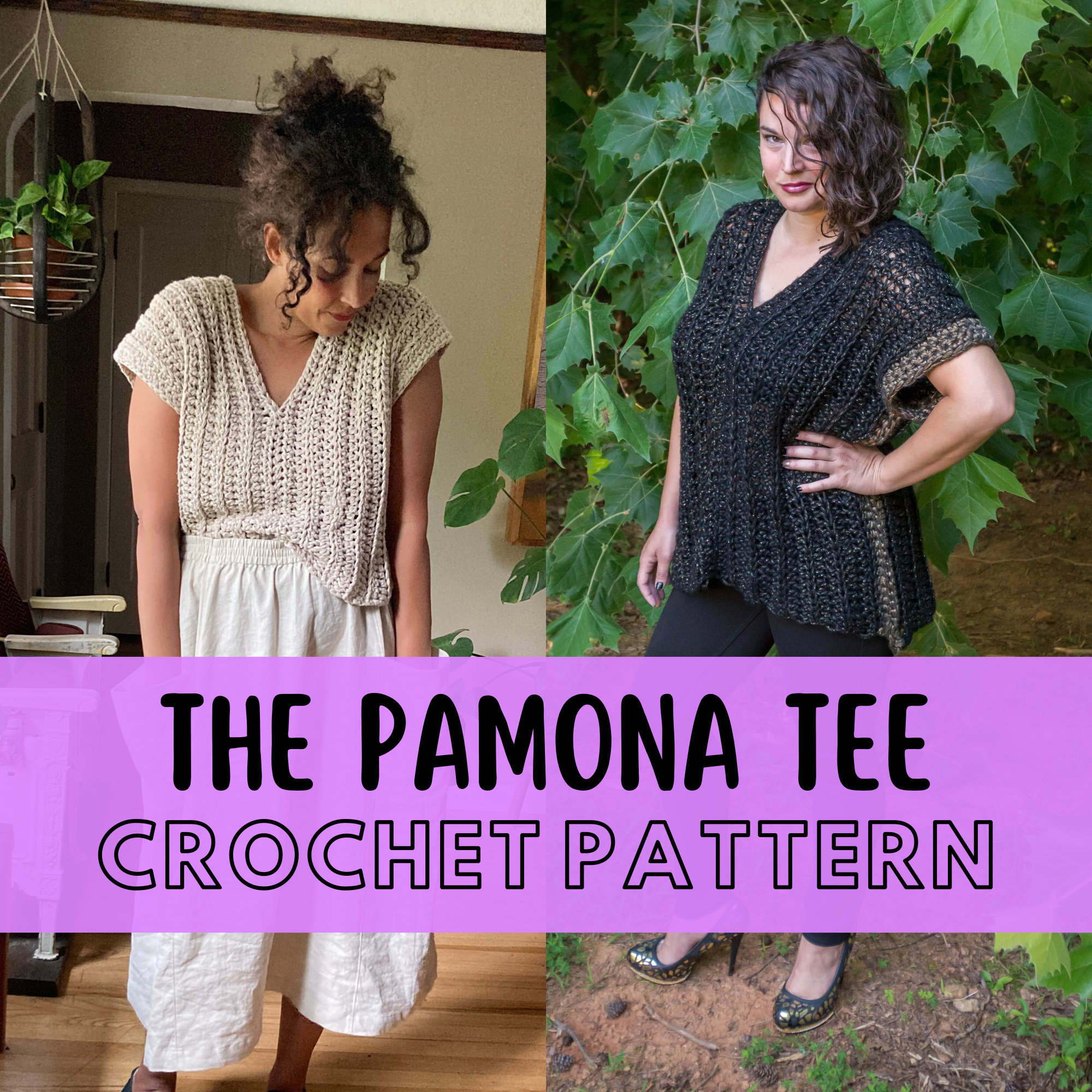 39 Crochet Women’s Tops: Tanks, Vests, Tees, and Blouses 1 Simple Chunky Summer Tee
