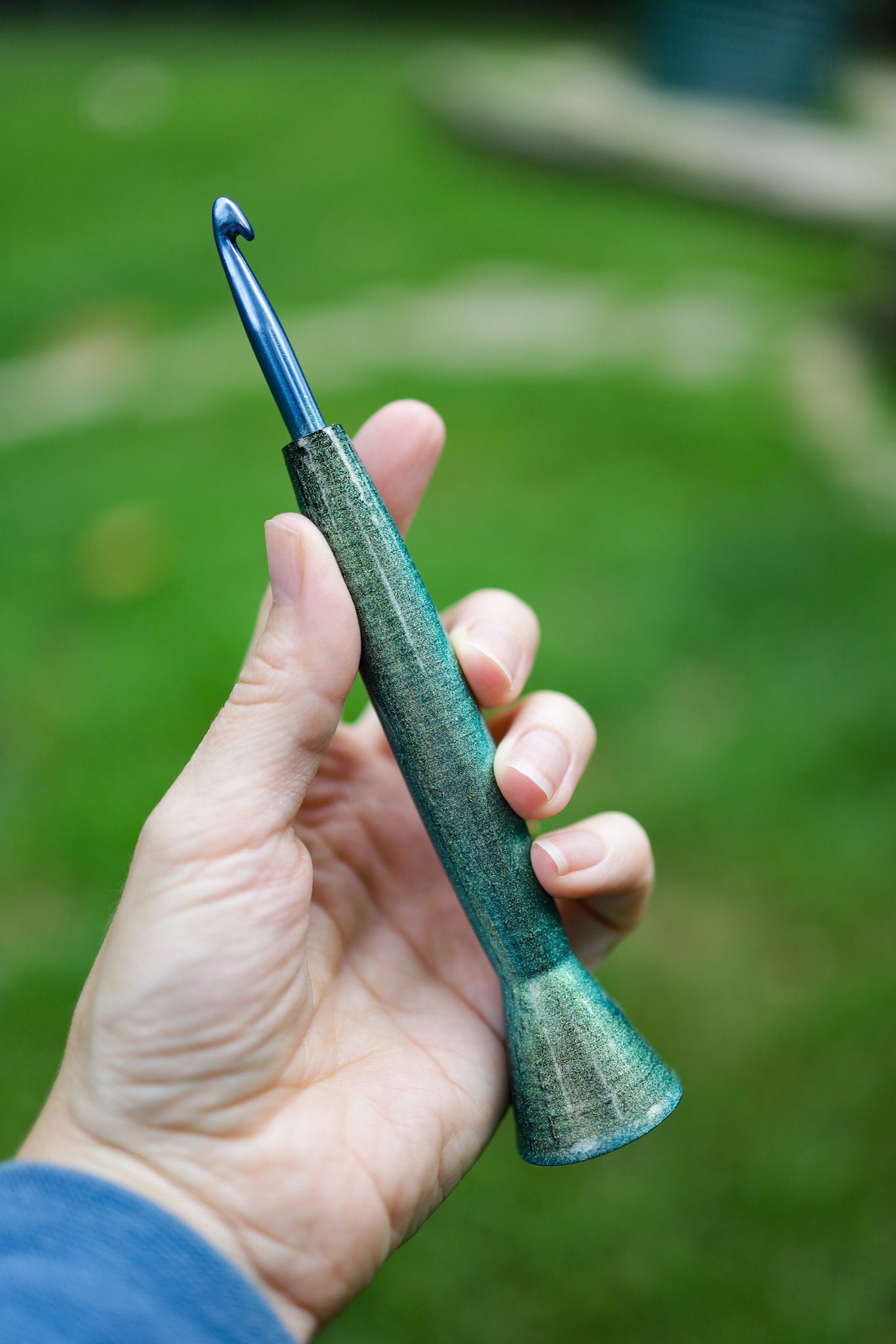 Ergonomic Crochet Hook 3D Printed Hybrid Crochet Hook Etsy