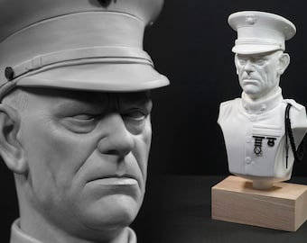 Lon Chaney Sr. as "Sgt. O'Hara" (from the 1926 silent movie "Tell It To The Marines") resin model kit