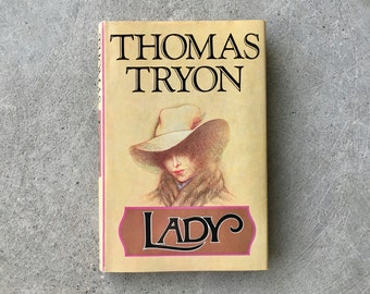 Vintage | 1974 Lady by Thomas Tryon | First Edition | Hardcover | Dust Jacket | Perfect Vintage Condition