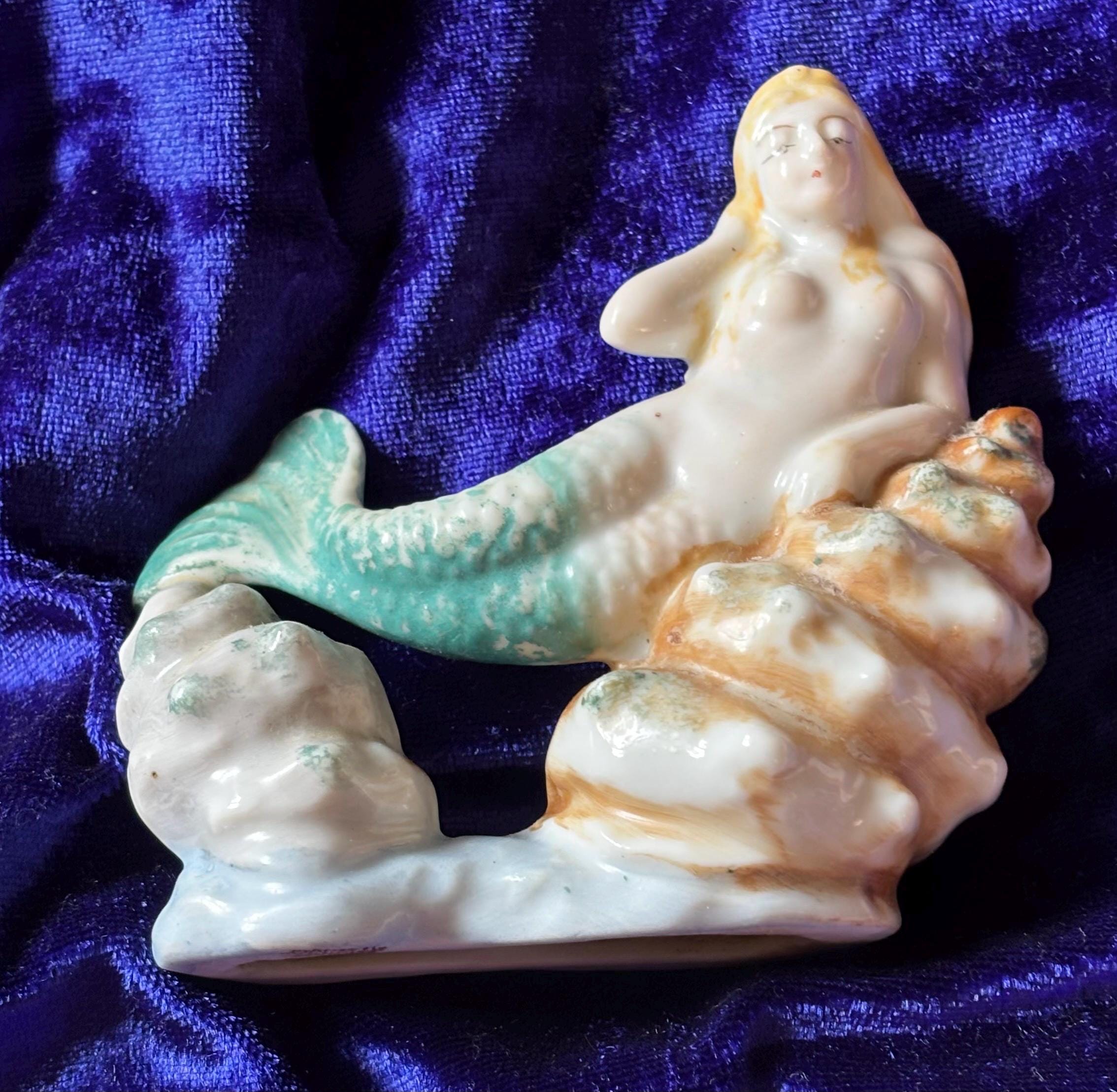 Occupied Japan Mermaid Figurine - Etsy