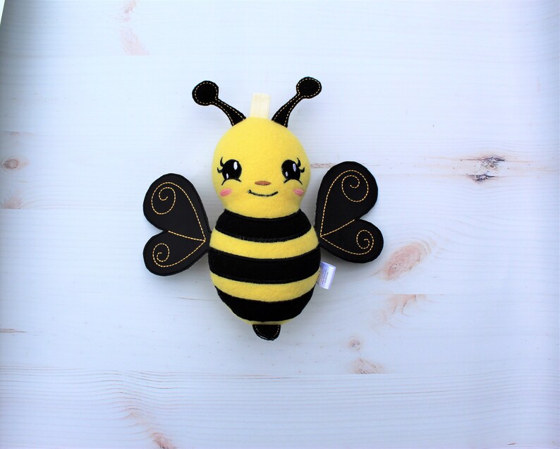 Bumble Bee Plush Bumble Bee Stuffie Bee stuffed toy. Bee | Etsy