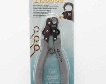 1step Looper for 1.5 mm loops eye pins pliers wire forming pliers for earrings Beadsmith