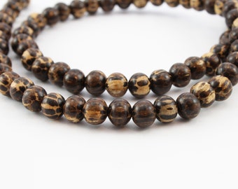 wood beads patikan 6 mm 1 strand round 6 mm wooden beads round wood beads