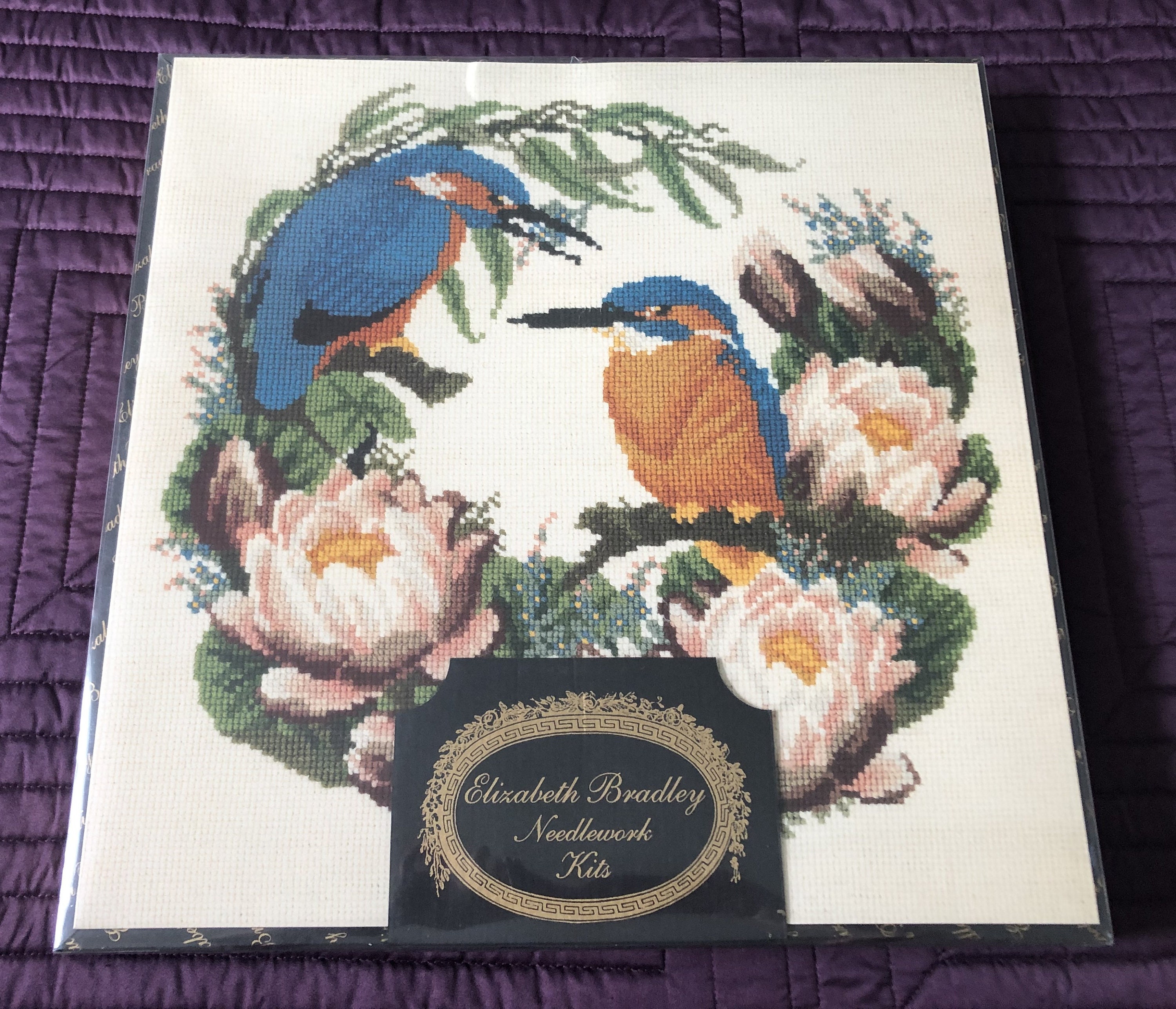 Hedgerow Needlepoint Kit  Elizabeth Bradley Design