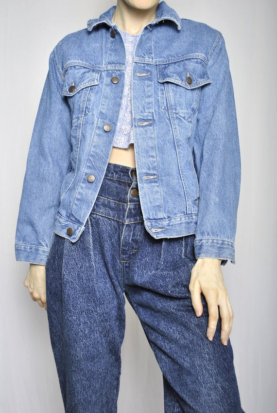 biker jean jacket
