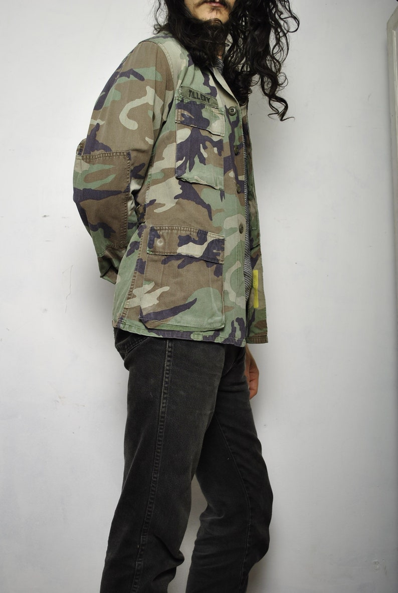 light green army jacket