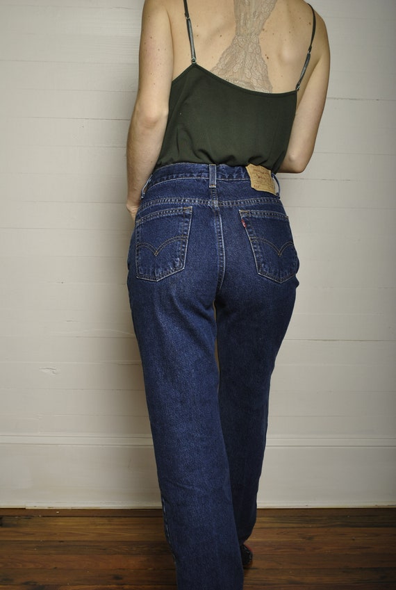 levi's 512 dark indigo