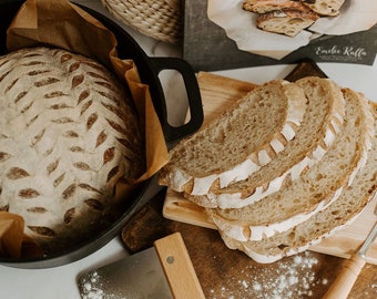 Sourdough Starter | Sourdough Cookbook  | Baker Gift | Complete Sourdough Bread Kit | Bread Lame | Gift Set