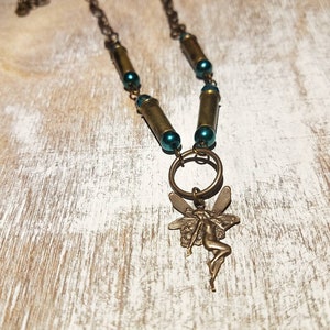 Fairy Necklace - .22 Caliber Bullet Casings