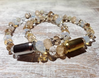 Pulsera elástica con cuentas calibre 380
