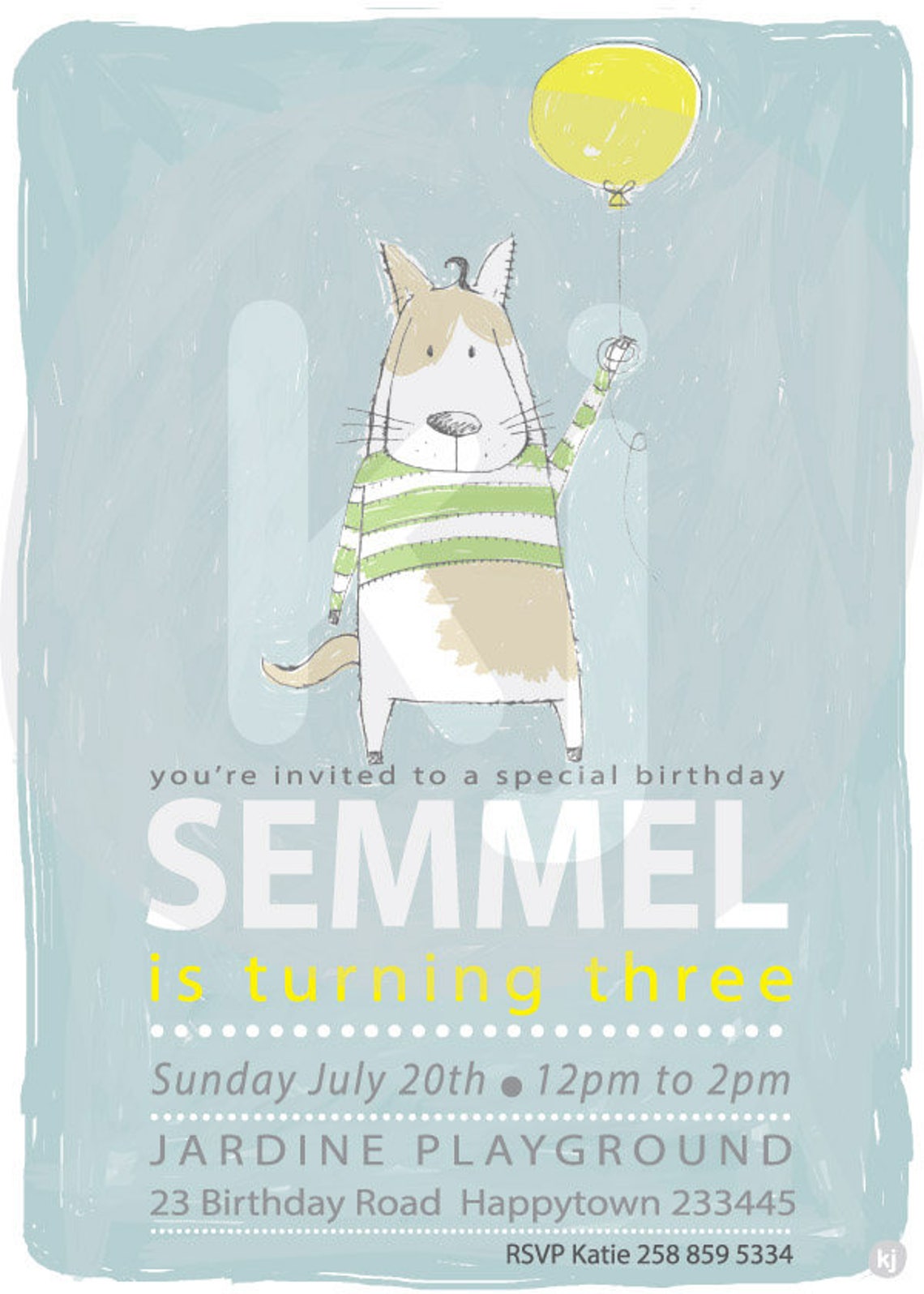 Kids Invitation Boys Invitation Childrens Invitation - Etsy