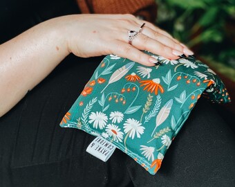 The Basic Hot Cold Pack- Blue Green Floral Prints