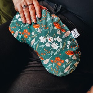 The Monthly Bean Menstrual Cramp Heating Pad Floral Options image 4