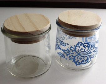 Wooden Lids for Standard Oui Jars