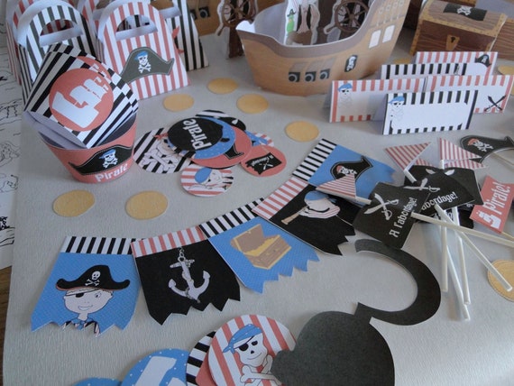 Decoration Anniversaire Pirates Etsy Denmark