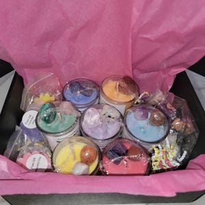 Chakra Candles/ 7 Chakra Candles / Crown Chakra / Heart Chakra