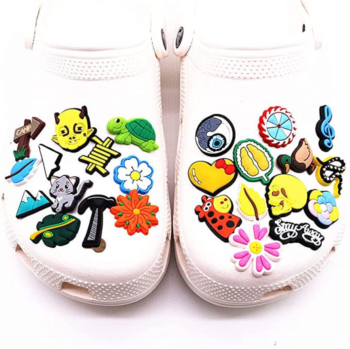 30 pcs Clog Charms 30 pcs Shoe charms Mixed shoe Etsy