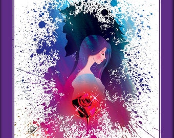 Beauty and the Beast Art Print