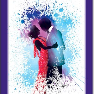 Dancing Couple Art Print