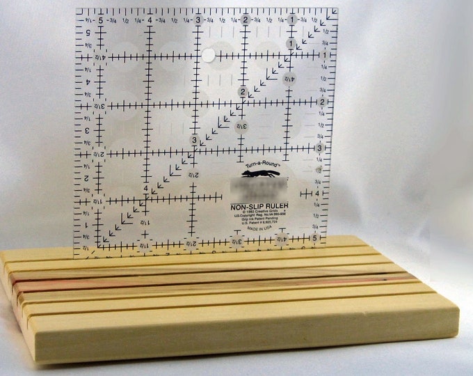 Quilt Ruler Holder Laser Engraved 8 Inch. Personalized Gift Etsy