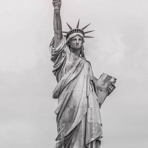 Statue of Liberty - New York Photography, Statue of Liberty on Canvas, Lady Liberty, NY Canvas, New York Art, Liberty Park, NY Wall Art