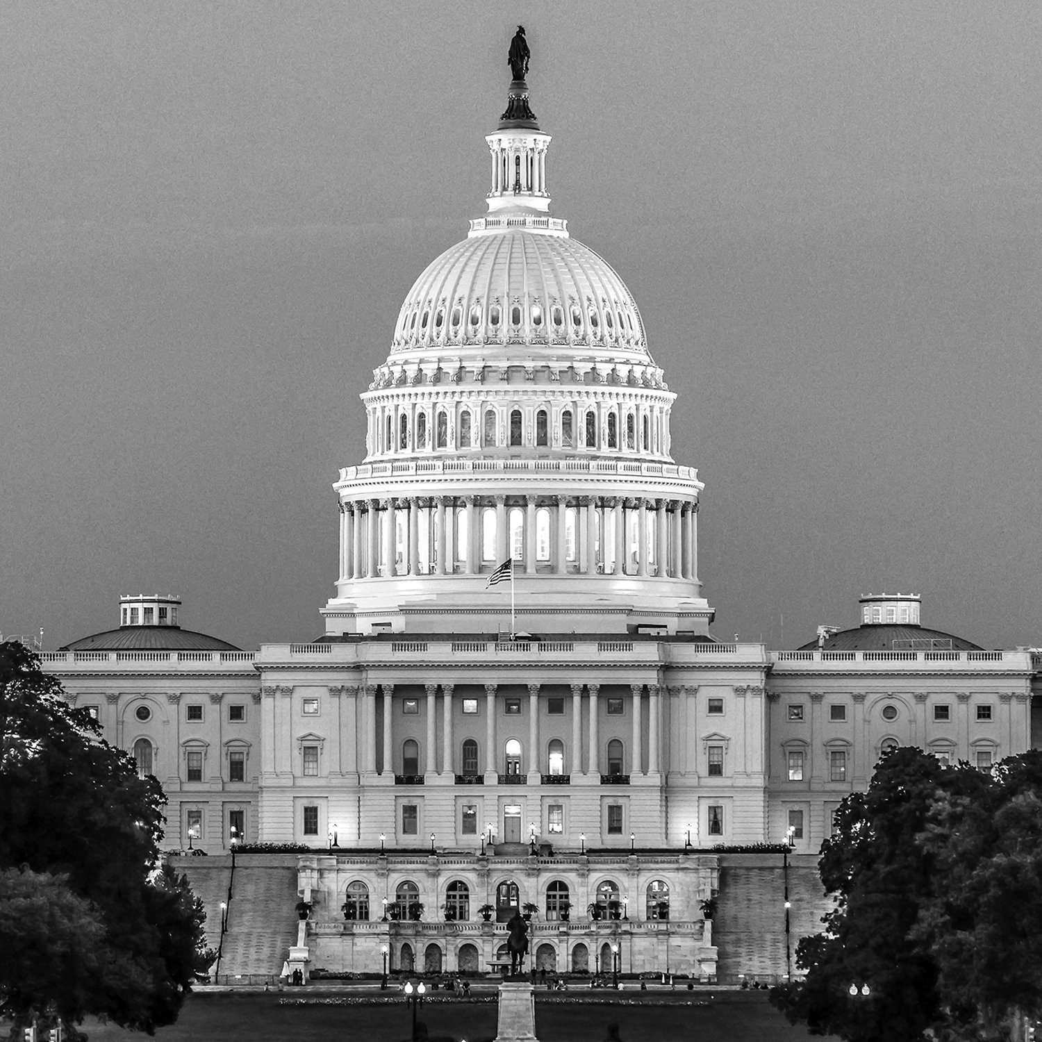US Capitol, Washington DC Photography, Capitol on Canvas, DC Wall Art