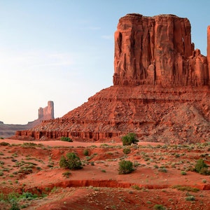 Monument Valley SP - The Mittens, Landscape Photography, Arizona Photo Art,  Utah Wall Art, Monument Valley Canvas, Photo Wood Block, Navajo