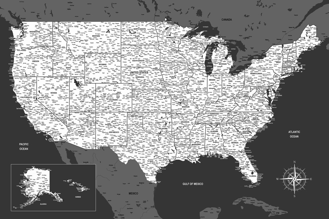 United States Poster Map Highly - Il 1080xN.5515217495 Qqwx