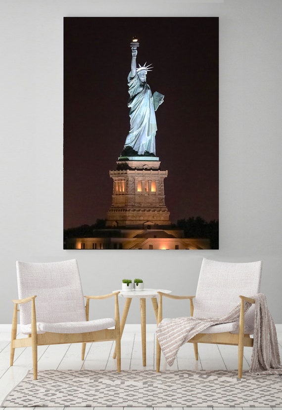 New York Vertical Wall Art, Statue of Liberty, NY Photography