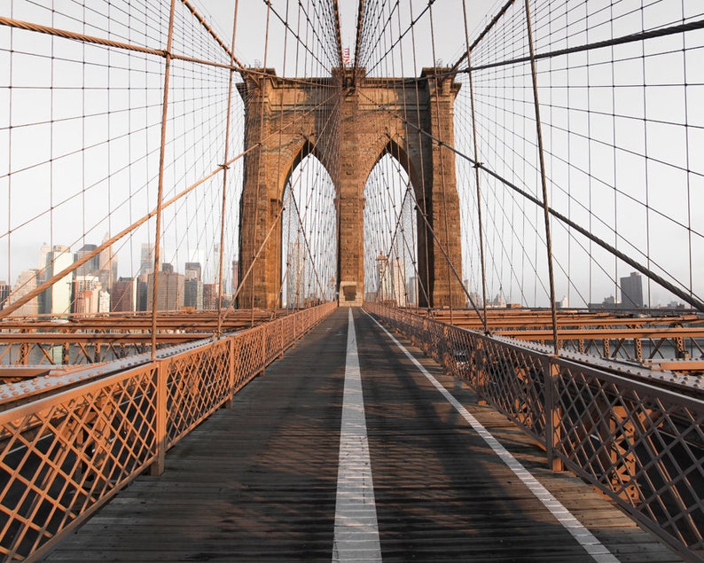 New York Brooklyn Bridge Photo Print, New York Photography, NYC, New ...