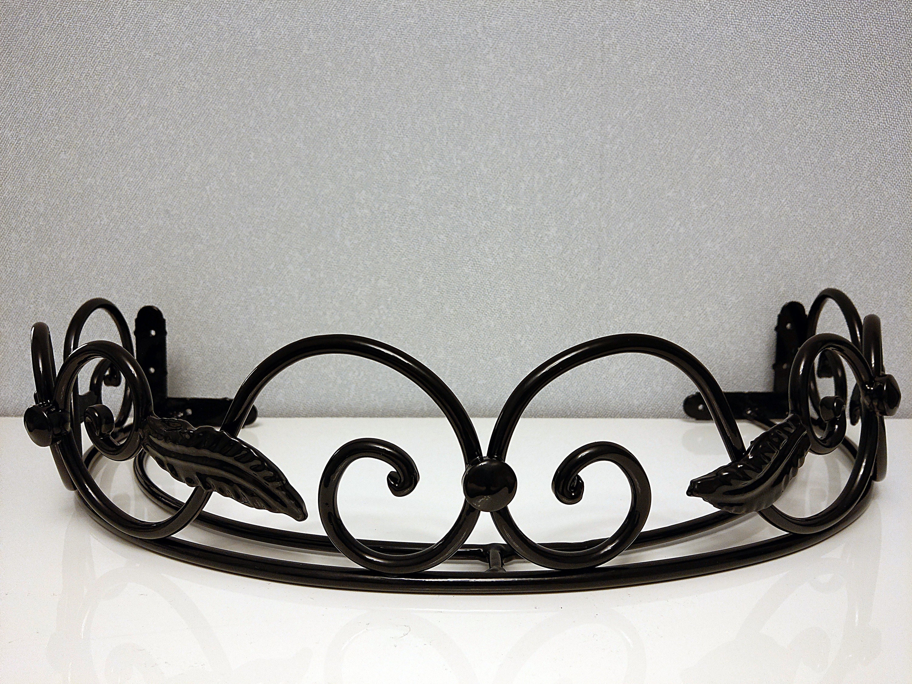 Bed Canopy Holder Crown Curtains Handmade Blacksmith Metall Etsy Canada