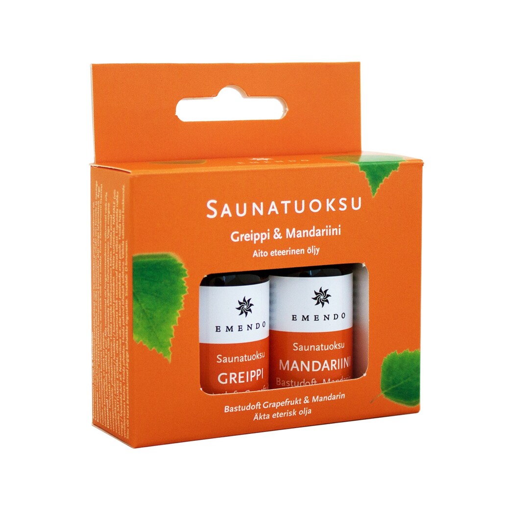 Essential Sauna Oil, Fragrance Oil, Grapefruit & Mandarin, Aromatherapy