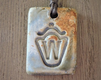 SALE - Westphalian Warmblood Logo Pendant  - Horse Jewelry