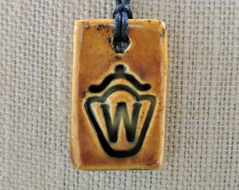 SALE - Westphalian Warmblood Logo Pendant  - Horse Jewelry