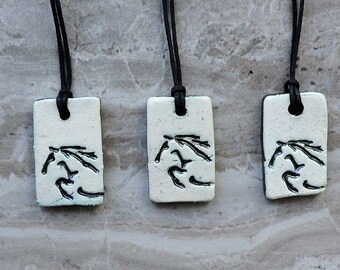 Jumping Horse Pendant  - Horse Jewelry